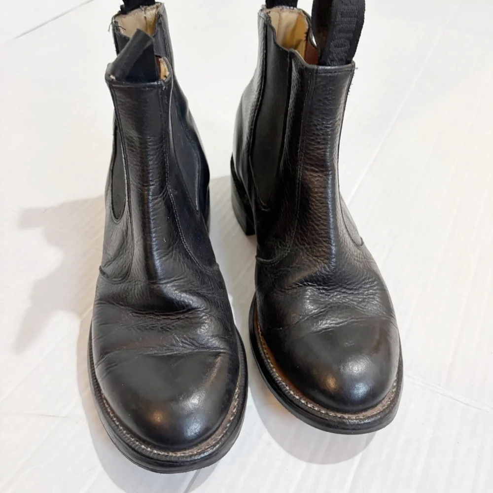 Boulet Chelsea Boots Made in Canada Women’s Size 7 Men’s Size 5.5 C Pebbled Flat
